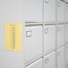 Signage Pockets A4 PP-repos 220x302mm short side open non-permanent product photo