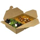 Box Catersource 2-comp 230/200x155/140x65mm 1430ml 510/920ml carton w/PE Brown product photo