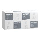 Towel sheet Katrin Plus Non-stop W-fold 2-layer 34.0x20.3x8.5cm New fiber White product photo