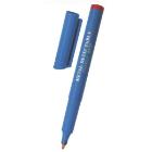 Tuschpen permanent detekterbar fineliner bl&aring;-r&oslash;d product photo
