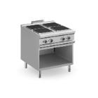 ELECTRIC COOKER ON CUPBOARD 4 SQUARE PLATES 80x90x85cm 400V 13kW 32 Amp product photo