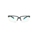 Safety glasses Solus™ S2001SGAF clear PC lens w/Scotchgard™ F - green frame product photo