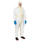 Beskyttelsesdragt Safetex Plus 4/5/6 Plus Hvid/Gul str XL product photo