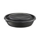 Bæger rund sort PP 1000ml Ø190x57mm suppe product photo