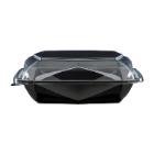Lunchbox Octaview New black/clear PET 185x185x70mm w/lid product photo