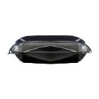 Lunchbakke Octaview New sort/klar PET 225x225x65mm m/l&aring;g product photo