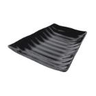 Fad Wavy curved sort melamin 259x247x38mm 3.trin TB90553 - Førpris: 262.00 product photo