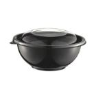 Bowle rund sort PET 1000ml &Oslash;180x70mm product photo
