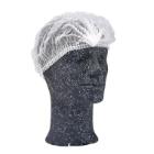 Mob Cap pleated white w/single rubber band size XL product photo
