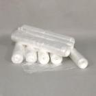 Spandepose klar LDPE 45l 650x700mm m/fals kompakt product photo