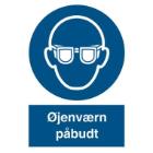 Sign P202 Eye protection 210x297 vinyl product photo