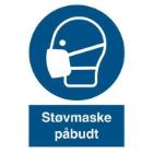 Skilt P217 St&oslash;vmaske 210x297 vinyl product photo