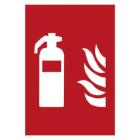 Skilt H456 Brandslukker 210x297 alu product photo