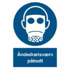 Skilt P201 Åndedrætsværn 105x148 vinyl product photo