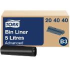 Black plastic bag Tork Advanced B3 product photo