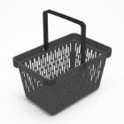 Kundekurv Sort Big L45xB28xH24.5cm 22L product photo
