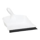 Sweeping tray Vikan white plastic with rubber lip 5581 product photo