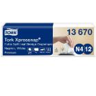 Napkin Tork Xpressnap extra soft 4-fold N4 white w/emboss 21.6x33cm 2 layers product photo