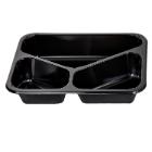 Ovnbakke 2227-3F rekt sort CPET 3-rums 227x178x43mm product photo