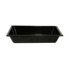 Plastbakke rekt sort rPET 175x147x35 sushi lille product photo