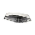 Octagonal Black Plate 360x240 10 Pcs product photo