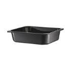 Ovnbakke 2325-1B rekt sort CPET 325x265x80mm 5100ml 1/2GN product photo