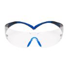 Sikkerhedsbrille SecureFit SF400 klar polycarbonat SGAF grå/blå stel product photo