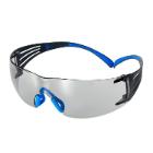 Sikkerhedsbrille SecureFit SF400 I/O grå PC linse m/SGAF - grå/blå stel product photo