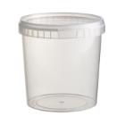 Container round clear PP 1000ml &Oslash;122x97mm 2048 product photo