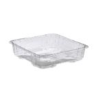 Plastbakke F60/45 klar rPET 182x182x45mm product photo