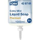 Cremes&aelig;be Tork Premium Sensitiv uparfumeret S1 1l product photo
