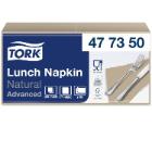 Napkin Tork lunch Advanced 4-fold natur 33x33cm 2 layer product photo
