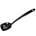 Melamine Slotted Spoon Black 310mm product photo