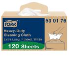 Tork Premium cleaning clothes Handy Box Long W7 white 615x355mm product photo
