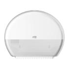 Dispenser toiletrulle Tork Elevation Mini Jumbo T2 hvid plast product photo