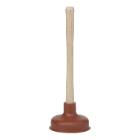 Plunger Wood/Red rubber &Oslash;140x400mm 557010 product photo