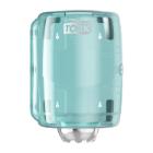 Dispenser wiping roll Tork M2 white/turquoise product photo