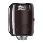 Dispenser aft&oslash;rringsrulle Tork M2 r&oslash;d/sort plast product photo