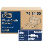 Tork wash cloth Advanced 250x190mm white 6 plies product photo