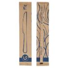 Knife Verive 165mm birchwood with wax coating single paper wrapped product photo