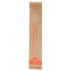 Spoon Verive 165mm birchwood with wax coating single paper wrapped product photo