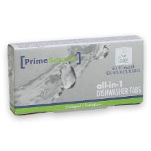 PrimeSource vaatwastabs all-in-1 per 3 stuks verpakt Productfoto
