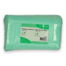 PrimeSource microfibre mop velcro disposable 42x13 cm green product photo