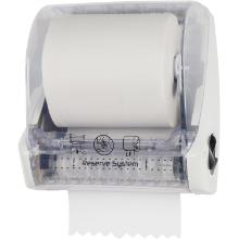 PrimeSource handdoekroldispenser Classic 23x31.5x32.9 cm wit/transparant Productfoto