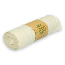 Afvalzak Bio 60x80 cm 24 my 60L creme 10 per rol Productfoto