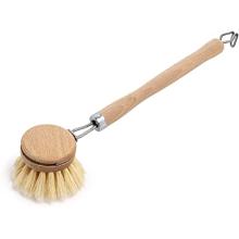 Washing-up brush wood fibre round ø 50 mm product photo