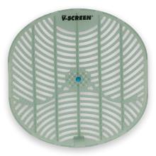 Urinoir matje 178x178 mm V-Screen blauw Cool Mint transparant/lichtgrijs Productfoto