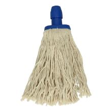 Cotton string mop with profi steel connection 250 gram white product photo