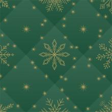 Duni Bio Dunisoft&reg; Napkin Rhombus Green 40x40 cm Design product photo