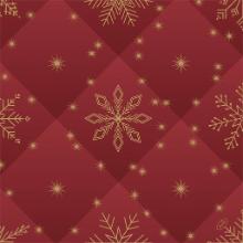 Duni Bio Dunisoft® servet Rhombus Bordeaux 40x40 cm dessin #2 Productfoto